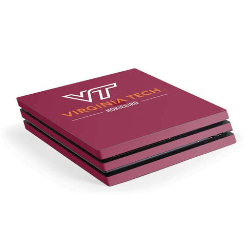 Virginia Tech University Hokiebird PlayStation PS4 Skins